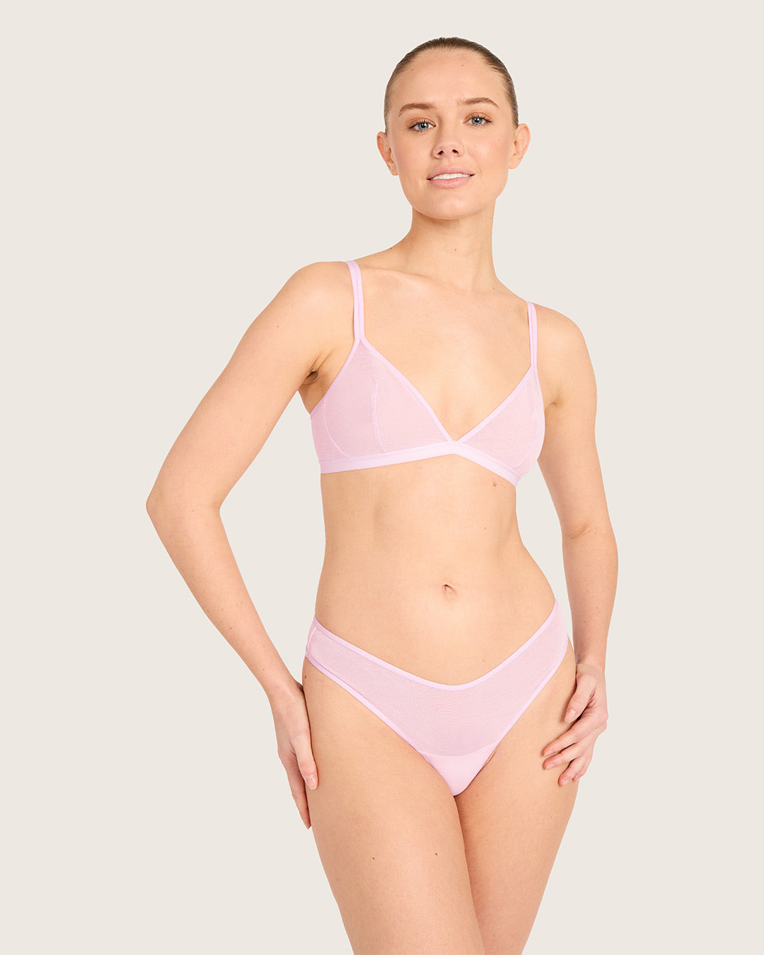 FreeMesh G-String - Pink Sorbet