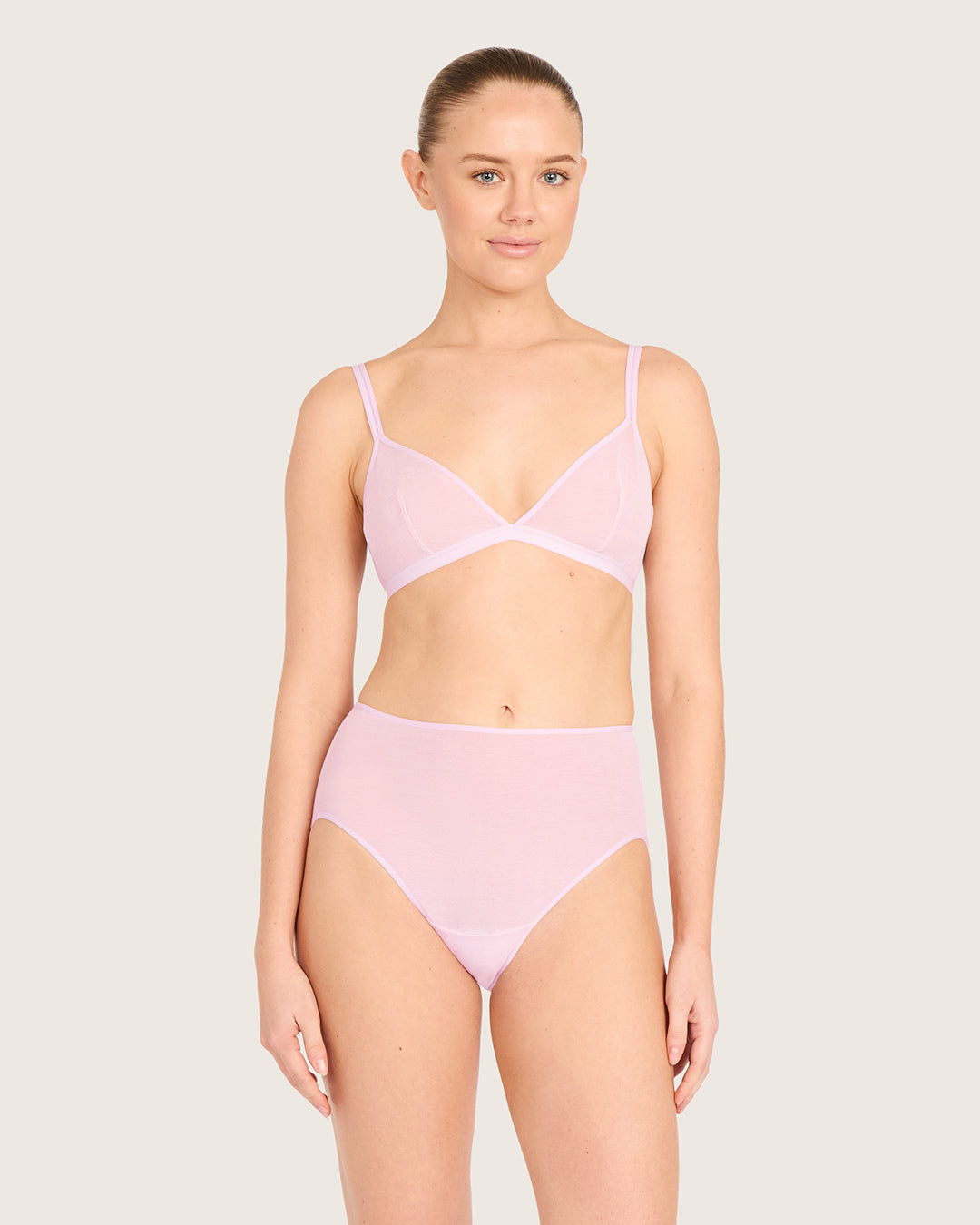 FreeMesh High-Cut Full Briefs - Pink Sorbet