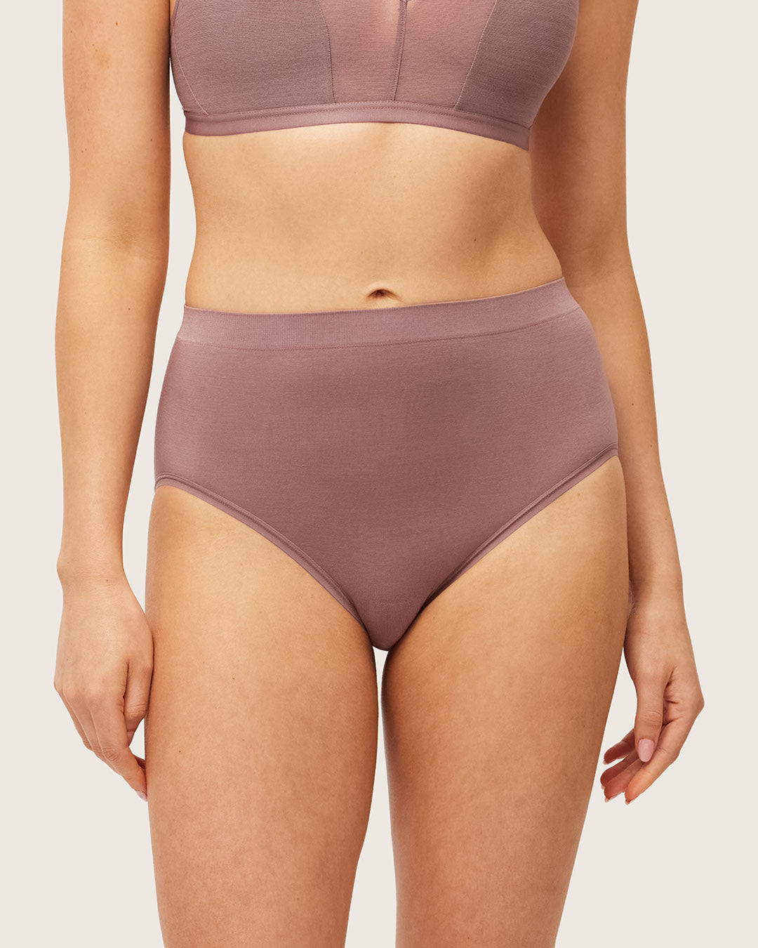 UltraLyte Full Briefs - Mauve