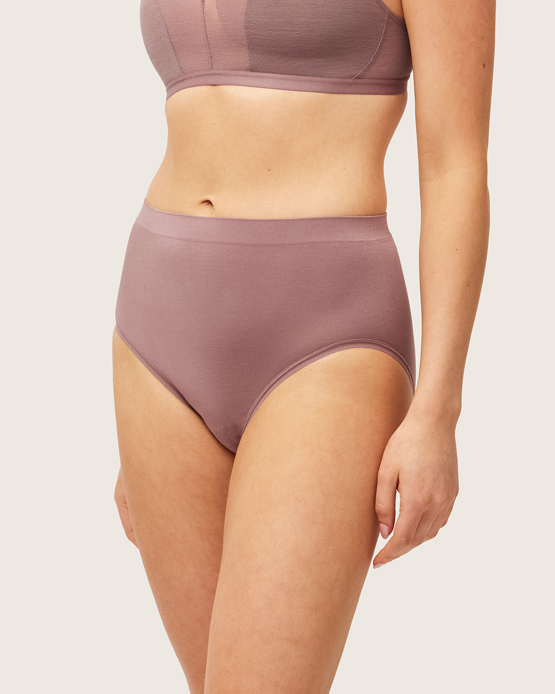 UltraLyte Full Briefs - Mauve