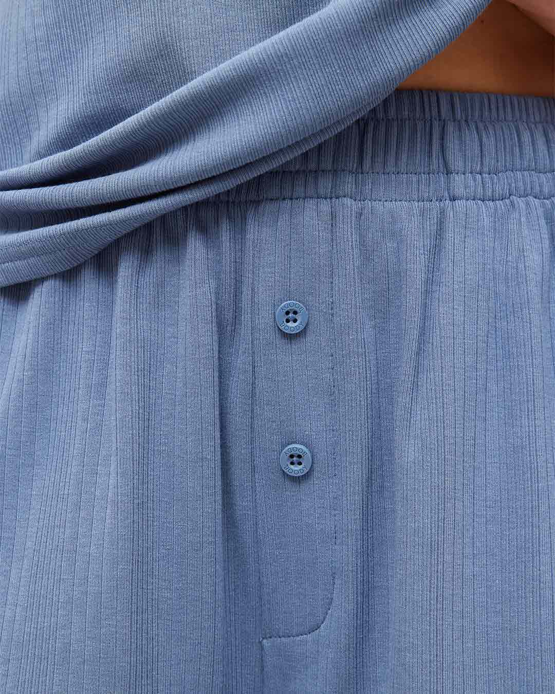 Lounge Shorts - Steel Blue