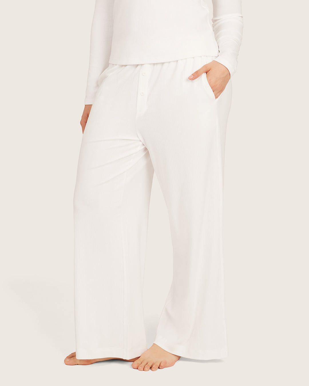 Lounge Pants - Chalk White