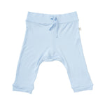 Boody Baby Pull On Pant in Light Blue Flat Lay