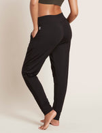 Boody Women's Downtime Lounge Pants in Black Back