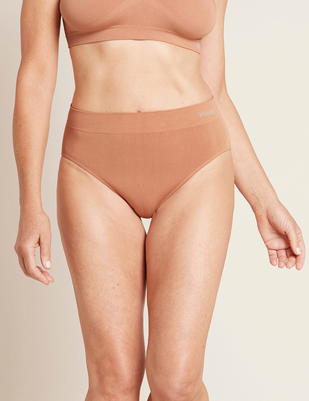 Boody Bamboo Full Jockey Brief in Nude 2 Front Detail