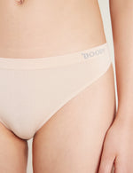 Boody Bamboo G-String Thong Womens Underwear in Nude 0 Close Up