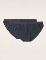 Boody Bamboo 2-pack Lyocell Hipster Bikini Women's Underwear in Storm Gray
