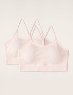 Boody Bamboo 2-pack Lyocell Racerback Bra in Powder Pink
