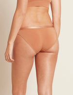Boody Bamboo LYOLYTE Hipster Bikini Womens Low Cut Underwear in Nude 2 Rear View