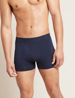 Boody Bamboo Mens Everyday Boxer in Navy Blue Front View