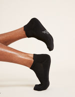 Boody Men's Sport Ankle Socks Black Side
