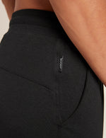 Boody Men's Weekend Sweat Pants in Black Detail