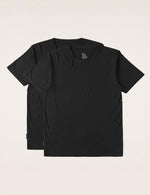 Boody Bamboo 2-pack Men's Crew Neck T-Shirt in Black