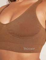 Boody Bamboo Padded Shaper Bra in Nude 4 Close Up