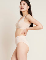 Boody Bamboo Padded Shaper Bra in Nude 0 Side View