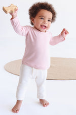 Boody Baby Pull On Pant in Light Pink