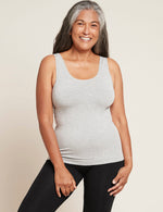 Boody Bamboo Women's Tank Top in Light Grey Front View