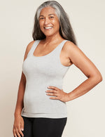 Boody Bamboo Women's Tank Top in Light Grey Side View