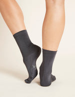 Boody Women's Everyday Socks in Slate Grey Back