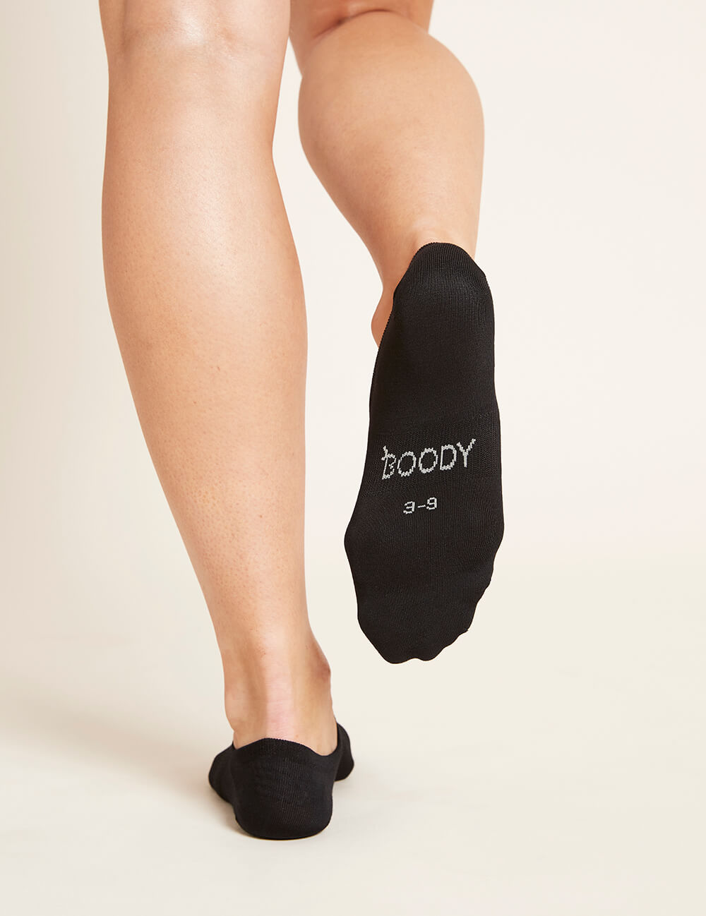 Boody Women's Everyday Hidden Socks Black Back