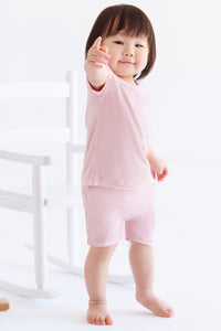 Boody Baby Pull On Short in Light Pink